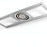 72 Pack New Construction Mounting Plate with 3-4-6" Round Hole –26× 8" Galvanized Steel Recessed LED Light Plate in Wafer Light Bracket, Thin Recessed Ceiling Light with Junction Box-0