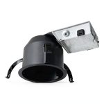 Halo H245RICAT IC Ultra-Shallow 4" Raw Finish Recessed Housing Eaton-0