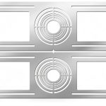 New Construction Mounting Plate VANCITRUE 24PC Silver Recessed Housing-0