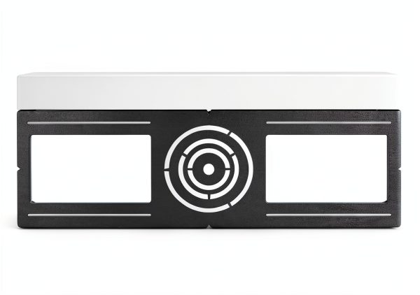 72 Pack New Construction Mounting Plate with 3-4-6" Round Hole –26× 8" Galvanized Steel Recessed LED Light Plate in Wafer Light Bracket, Thin Recessed Ceiling Light with Junction Box-1