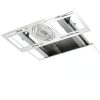New Construction Mounting Plate VANCITRUE 24PC Silver Recessed Housing-4