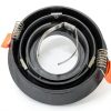 GU10 Downlight Housing 2-Piece Black by BRENDAXIN Adjustable Aluminum-2