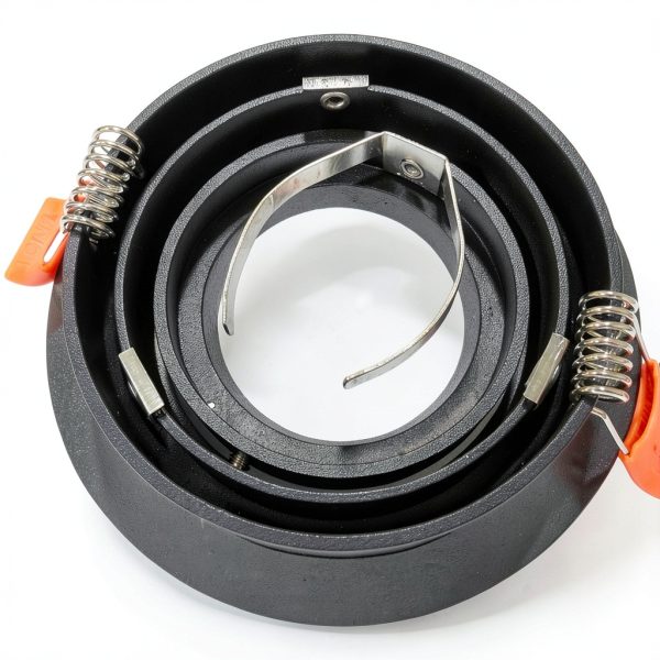 GU10 Downlight Housing 2-Piece Black by BRENDAXIN Adjustable Aluminum-2