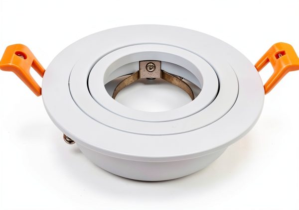BRENDAXIN 2 Round White GU10 Downlight Housing – Aluminum 25° Angle-3