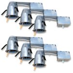 LED Recessed Lighting 3" Can by CyberTech, IC Rated, 6‑Pack-0