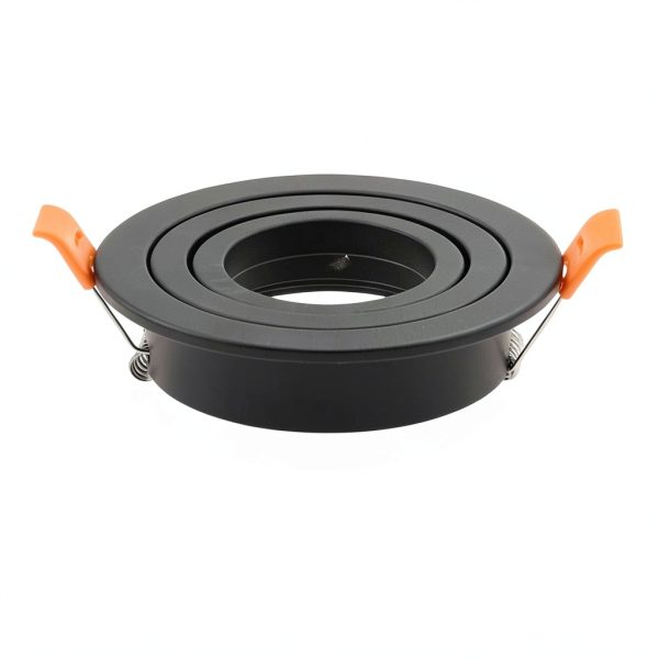 GU10 Downlight Housing 2-Piece Black by BRENDAXIN Adjustable Aluminum-3