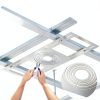 New Construction Mounting Plate VANCITRUE 24PC Silver Recessed Housing-3