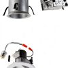 HALO H995RICAT LED Recessed Lighting Housing for Remodel Ceiling, T24, Insulation Contact, Air-Tite, Aluminum, 4 in., Silver-2