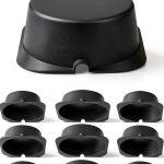 Recessed Light Cover Tuanse 15pcs 8.6x8.6x2.9in Black Fire‑Resistant-0