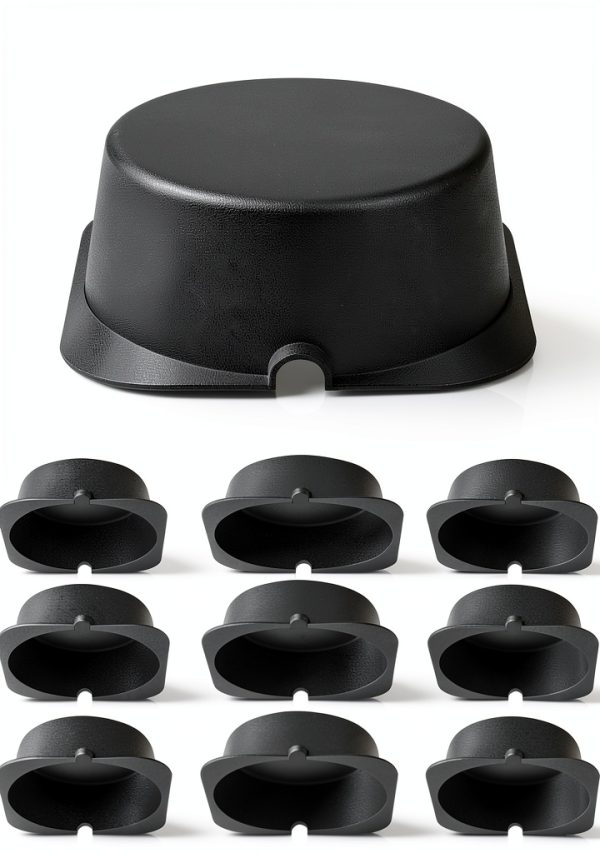 Recessed Light Cover Tuanse 15pcs 8.6x8.6x2.9in Black Fire‑Resistant-0