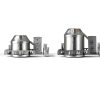 TORCHSTAR 8-Pack 4 Inch Shallow New Construction Recessed Lighting Housing, IC Rated & Air Tight Ceiling LED Downlight Can with J-Box, ETL Listed Slim/Narrow Can Light Housing, TP24 Connector-1