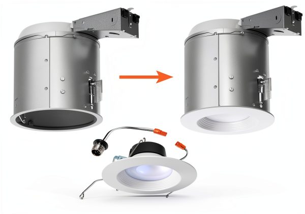 HALO E26 6 in Aluminum Recessed Lighting Housing Remodel AirTite-1