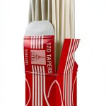 Cathedral Wax Lighting Taper Sticks 1/8 Inch x 16 Inch Box of 120 Wax-0